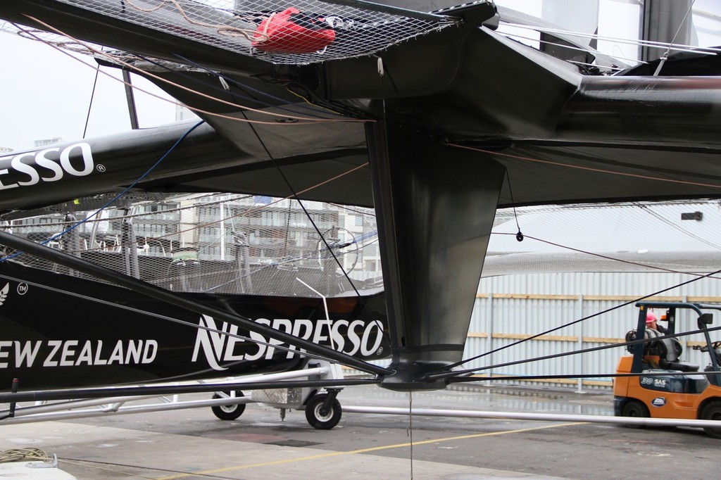 Emirates Team NZ AC72 Launch February 4, 2013 © Richard Gladwell www.photosport.co.nz